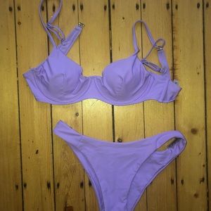 NEW Lilac underwire bikini